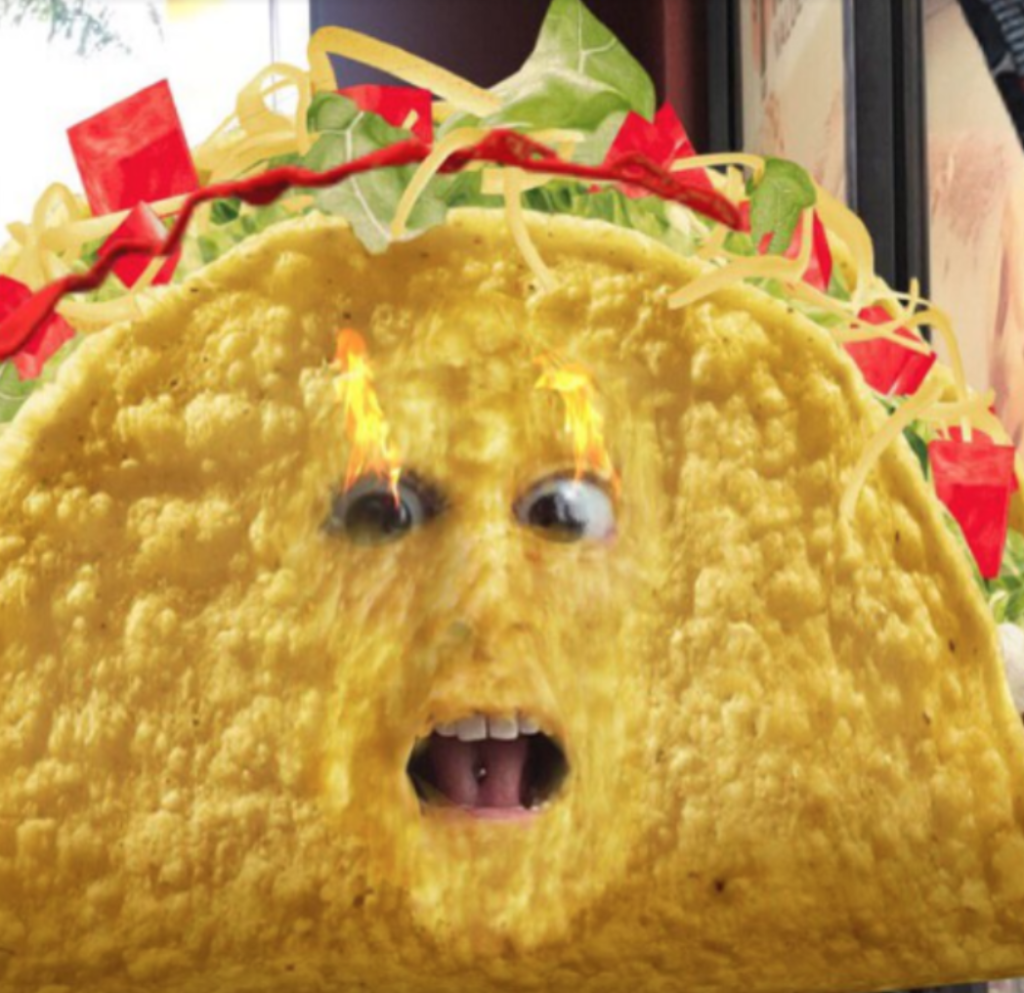 Taco Bell Snapchat Filter