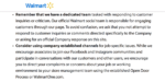 Walmart Social Media Policy