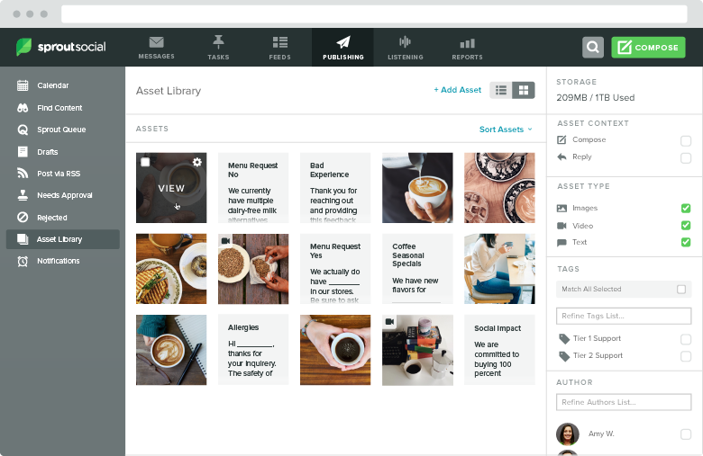 Having an asset library is essential to running clean, consistent promotions in a snap
