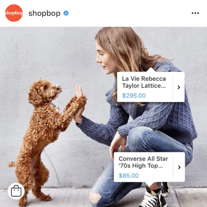 instagram shoppable