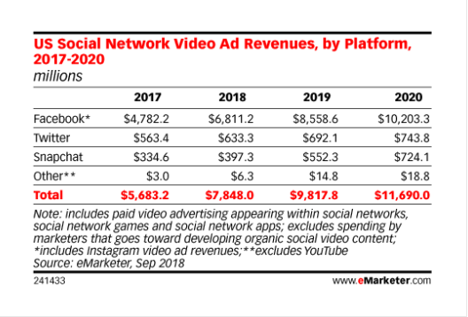 emarketer study on video