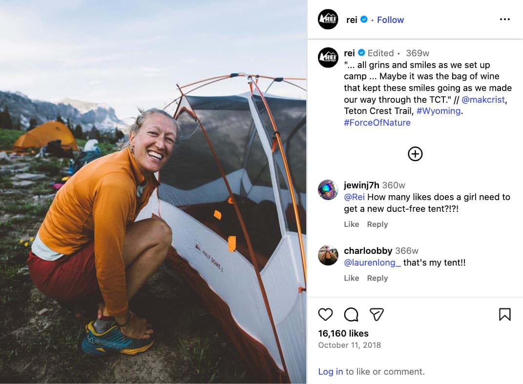 Instagram Handle Rei