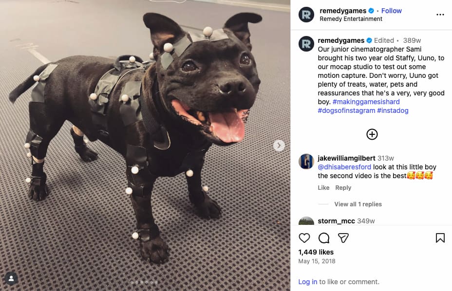 remedy games Instagram handle