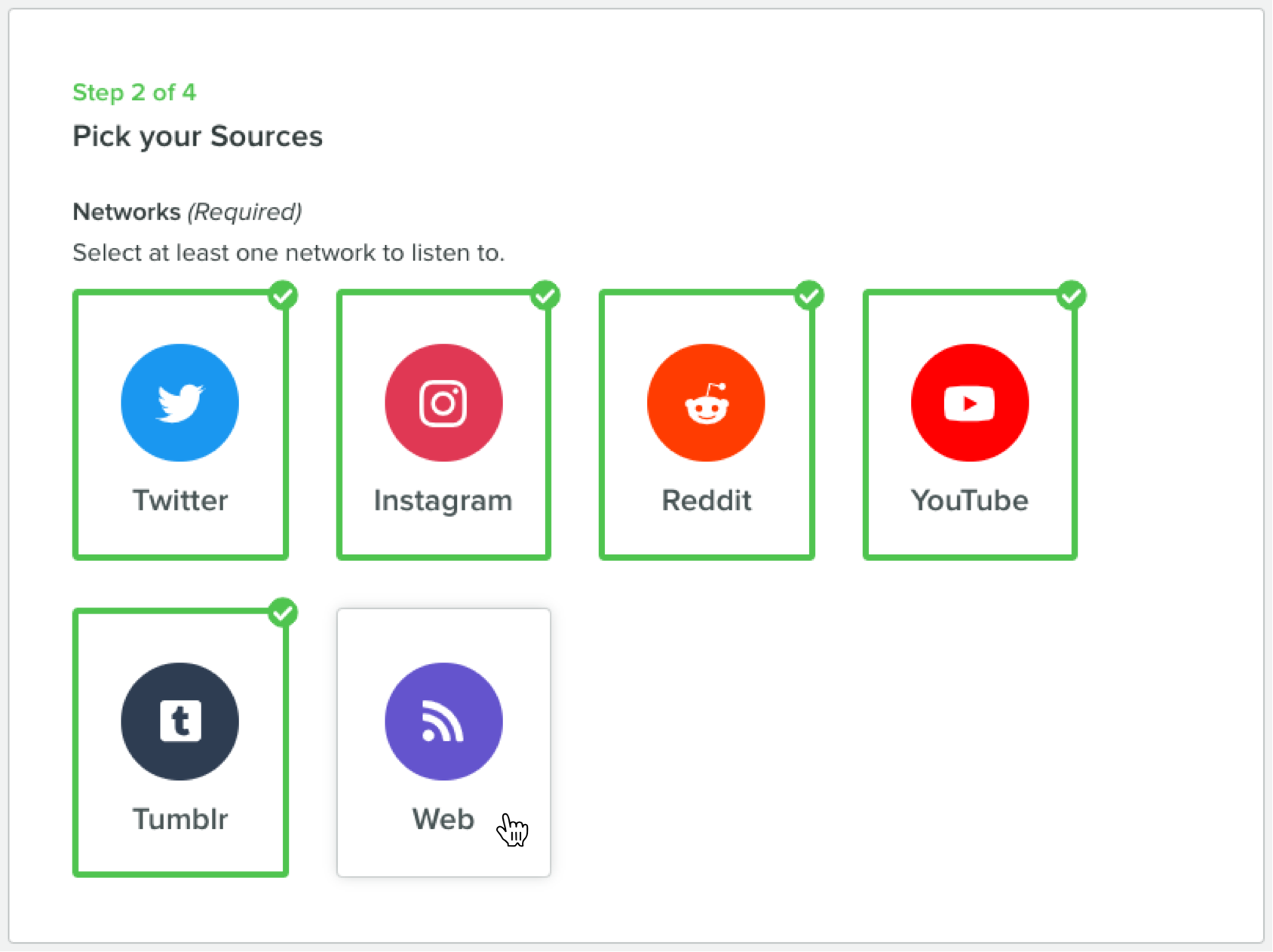 sprout social listening networks