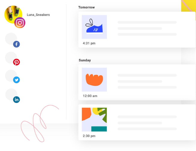 buffer scheduling dashboard