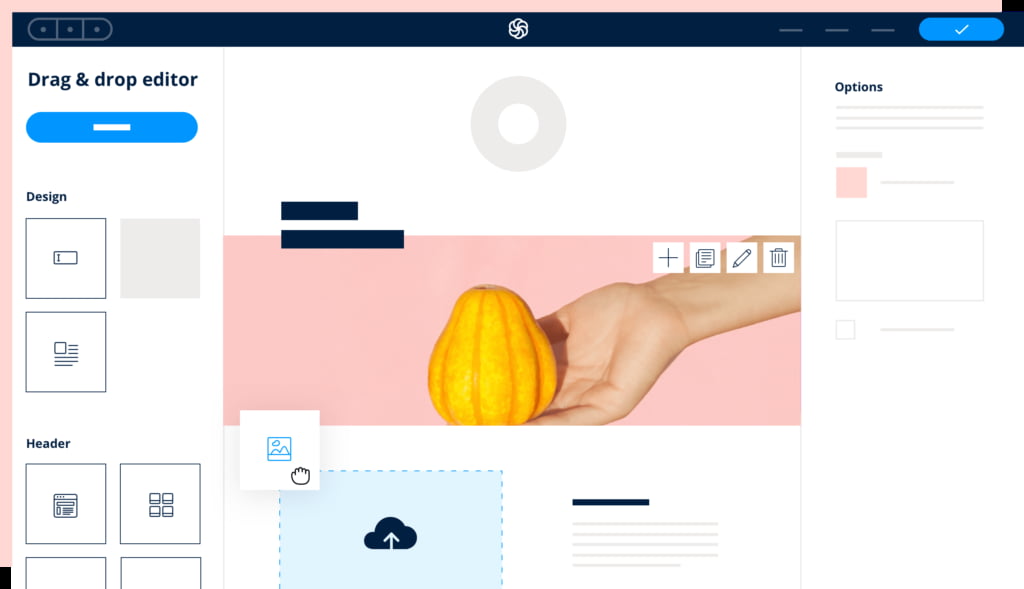 sendinblue email editor