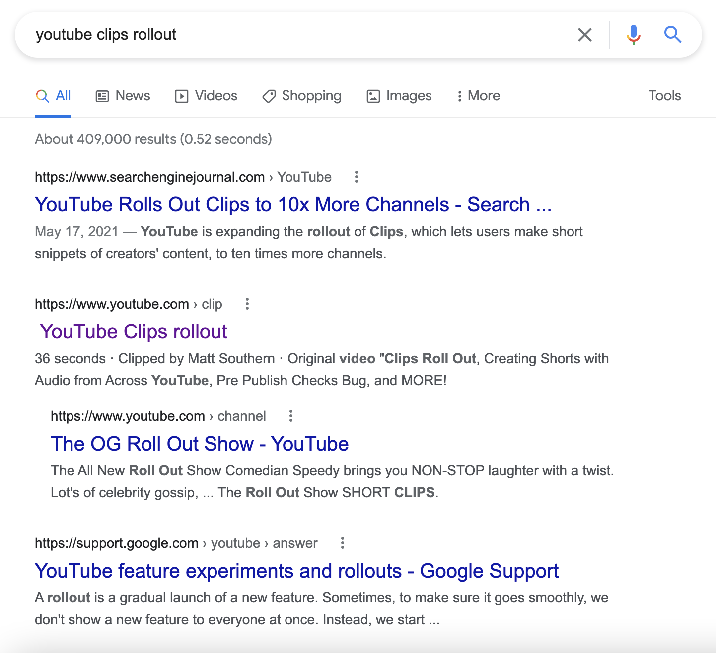 Youtube Clipped Video Google