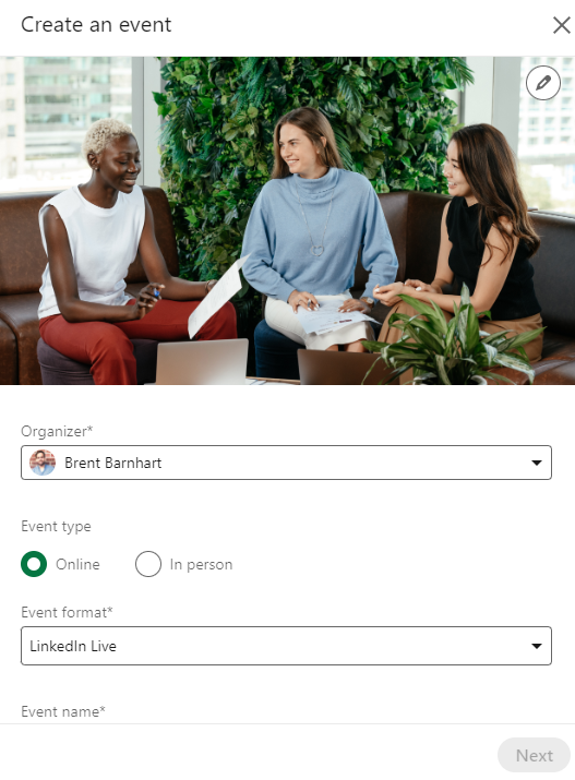 Create an Event LinkedIn Live - The ultimate guide to LinkedIn Live and how to use it