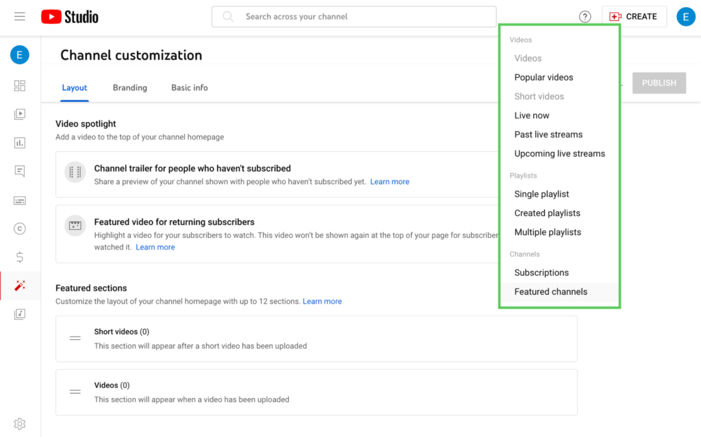 How to Set up and Customize Your  Channel