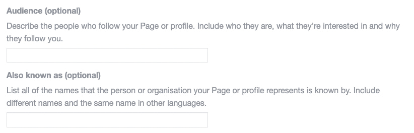section of Facebook Page verification form to select region or country with a list of pre-filled options to choose from when typing "unite"