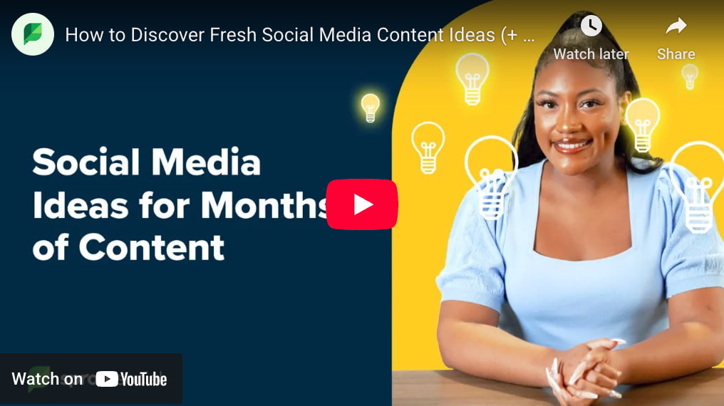 How to Discover Fresh Social Media Content Ideas