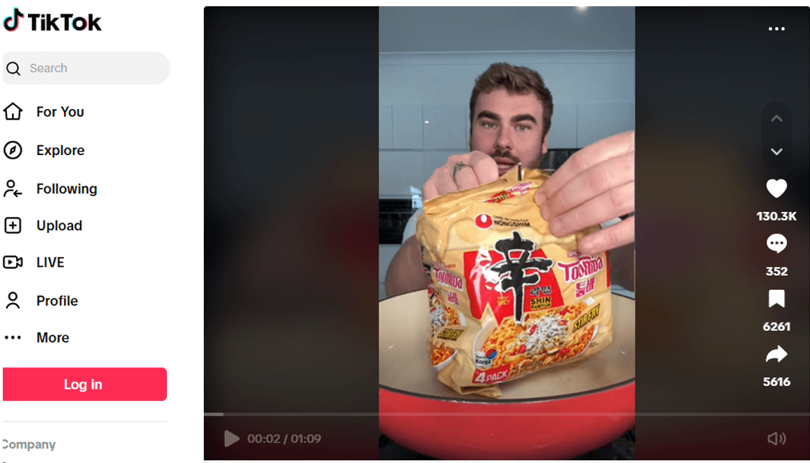TikTok from Australian chef Michael Finch where he shares recipes.