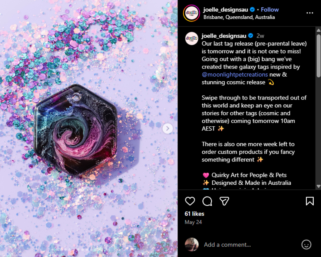 Joelle Designs ramped up buzz for its last product release ahead of a well-earned hiatus for owner Laura Hand.