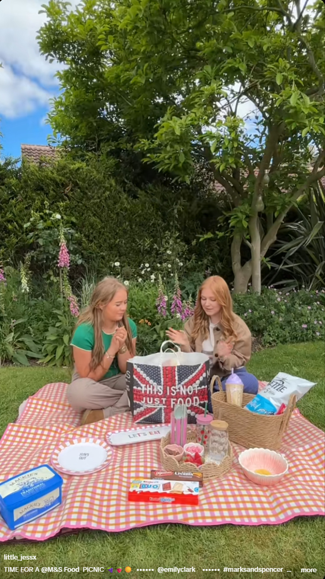 British retailer Marks & Spencer ran a #MyMNSPicnic photo contest, tapping into nostalgia and outdoor culture.