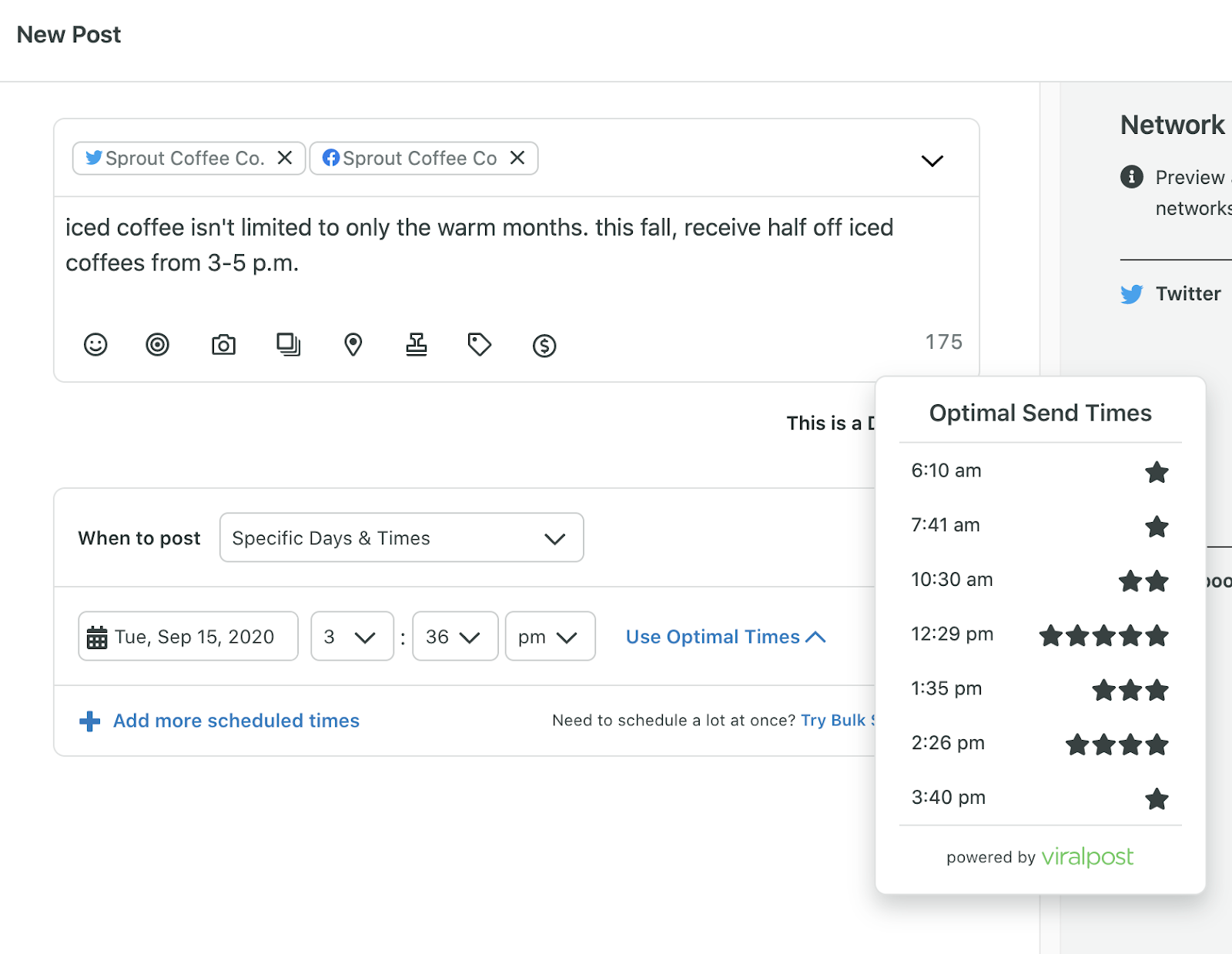 Optimal Send Times in Sprout Social