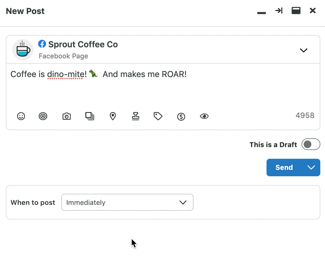 Use Sprout Queue to auto-schedule your content