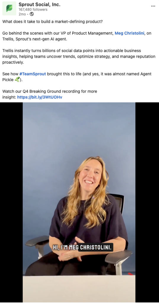 Sprout's VP of Product Management explains how our AI tool Trellis came to be