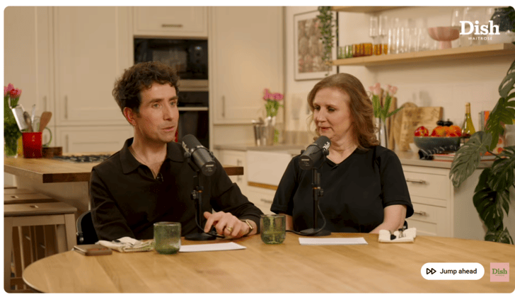 A YouTube video of the Dish podcast by Waitrose.