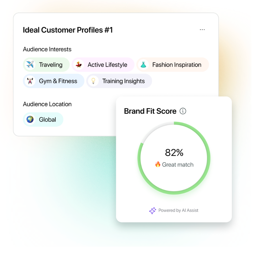Sprout Social Influencer Marketing's Recruit capability