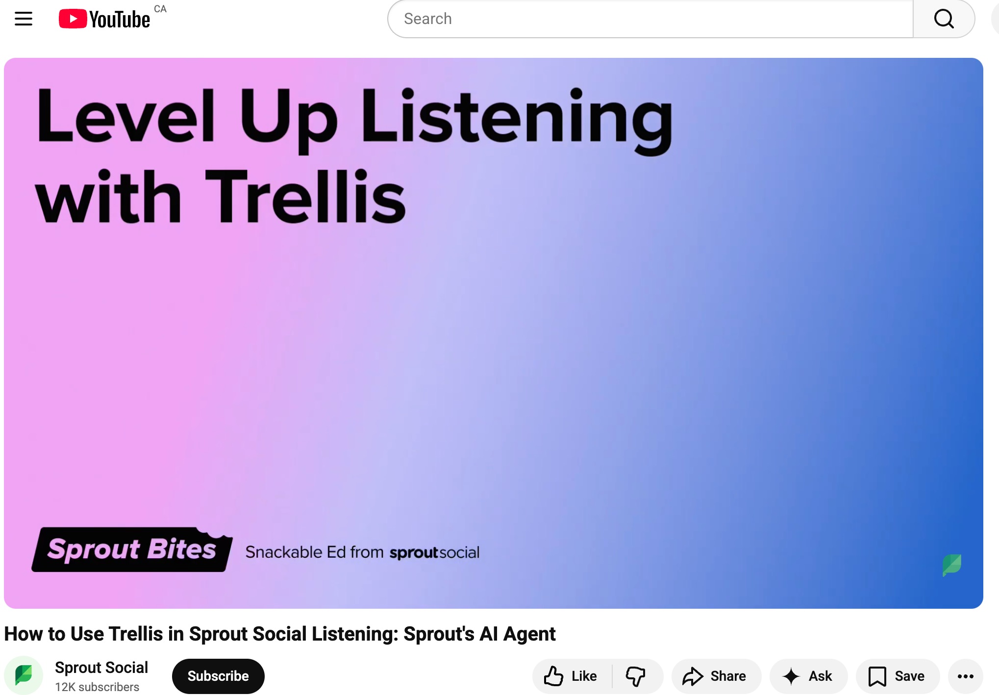 Level Up Listening with Trellis YouTube Video