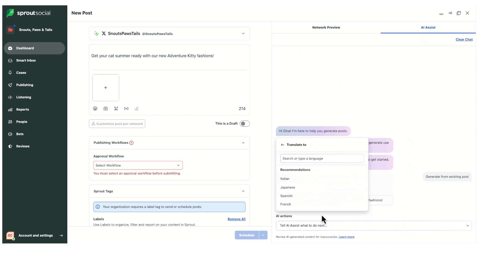 Designing an AI marketing strategy for social media: An expert guide