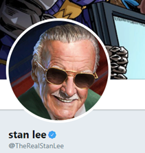 stan lee twitter handle